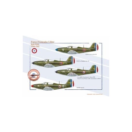 Bell P39N, French Free Force, 1944-1945