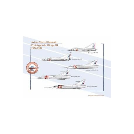 Avions Marcel Dassault. Prototypes du Mirage III, 1954-1959