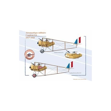 Caudron G4, French military aeronautics, 1917-1918