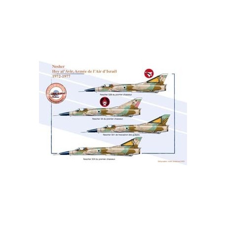 Nesher Hey al'Avir - Armée de l'air d'Israël, 1972-1977