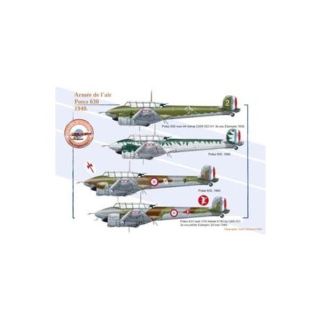 Potez 630 - Armée de l'Air, 1940