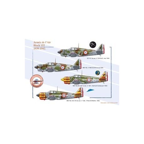 Bloch 152 - French Air Force, 1939-1942