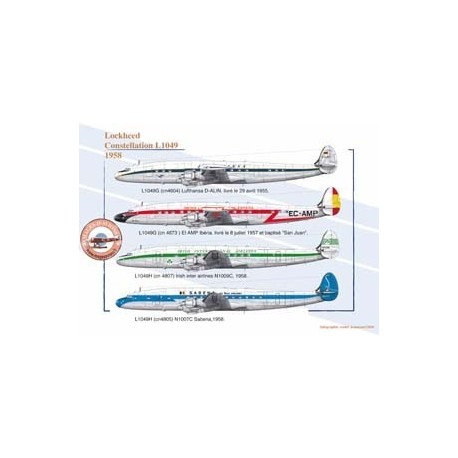 Lockheed Constellation L1049, 1958