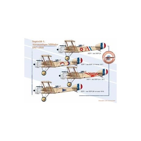 Soptwith 1 - Aéronautique Militaire, 1917-1918