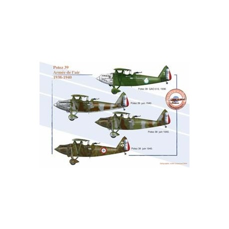 Potez 39 - French Air Force, 1938-1940