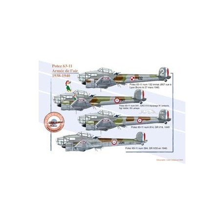 Potez 63-11 - French Air Force, 1938-1940