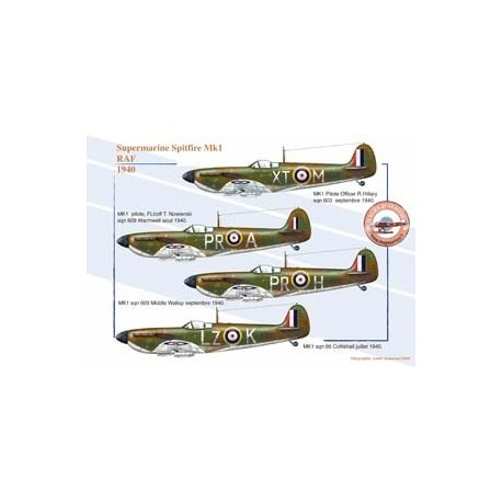 Supermarine Spitfire Mk1 - RAF, 1940