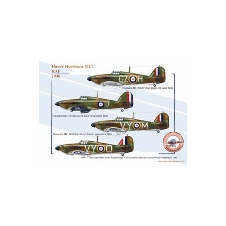 Hawer Hurricane Mk1 - RAF, 1940
