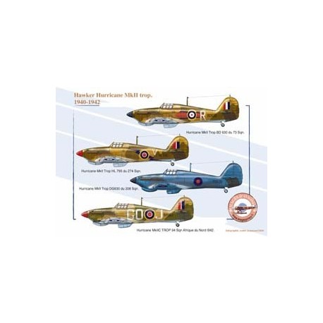 Hawker Hurricane MkII trop, 1940-1942
