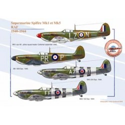 Supermarine Spitfire Mk1 et Mk5 - RAF, 1940-1944