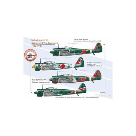 Nakajima KI 43 - Armée de l'Air Japonaise,1942-1943