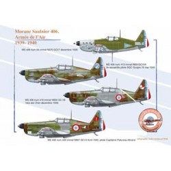 Morane Saulnier 406 - Armée de l'Air, 1939-1940